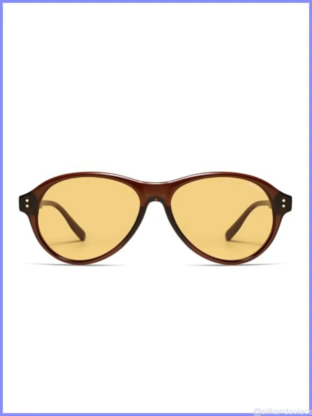 Retro Aviator Polarized Sunglasses UV Protection Unisex Shades